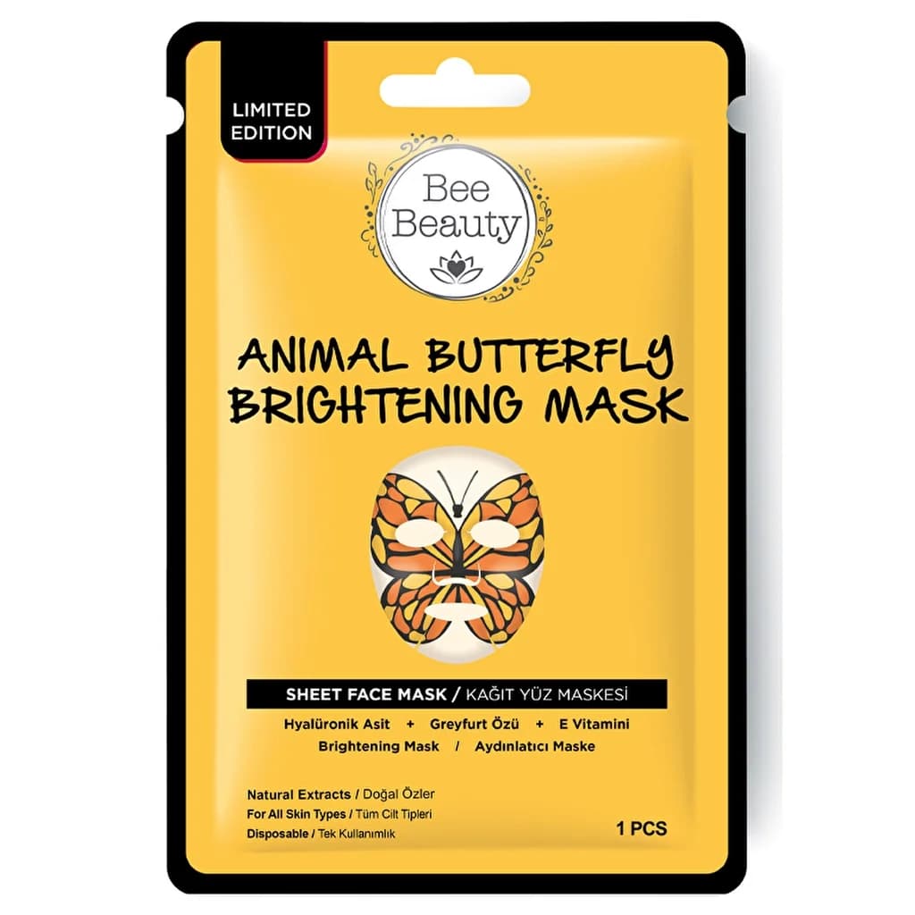 Маска для лица Bee Beauty с бабочкой 25 г