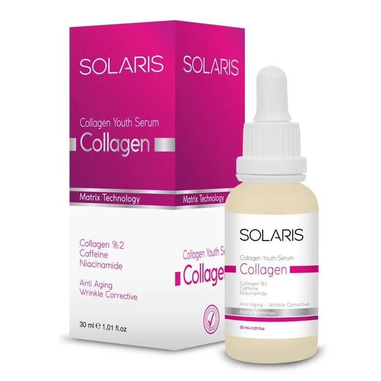 Сыворотка для кожи с коллагеном Solaris 30 мл