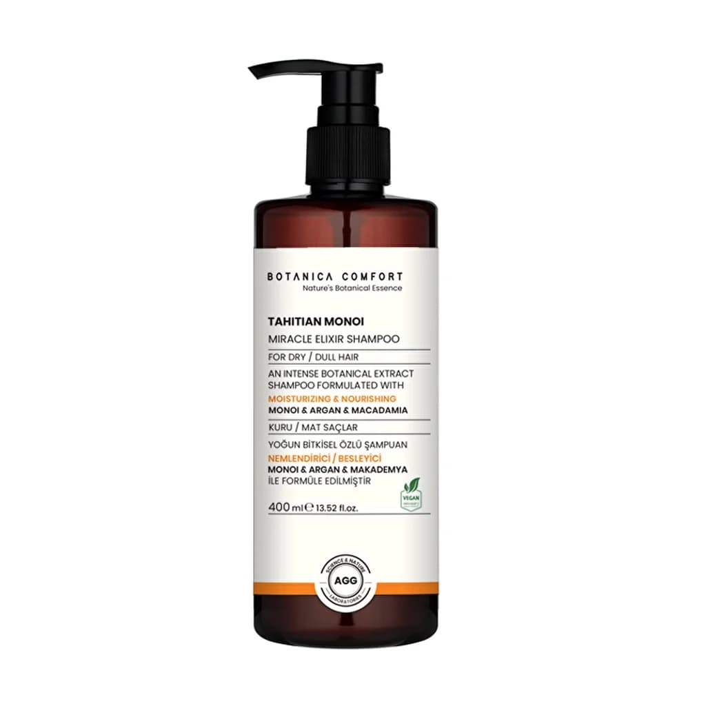 Шампунь Botanica Comfort с экстрактом таитянского монои 400 мл