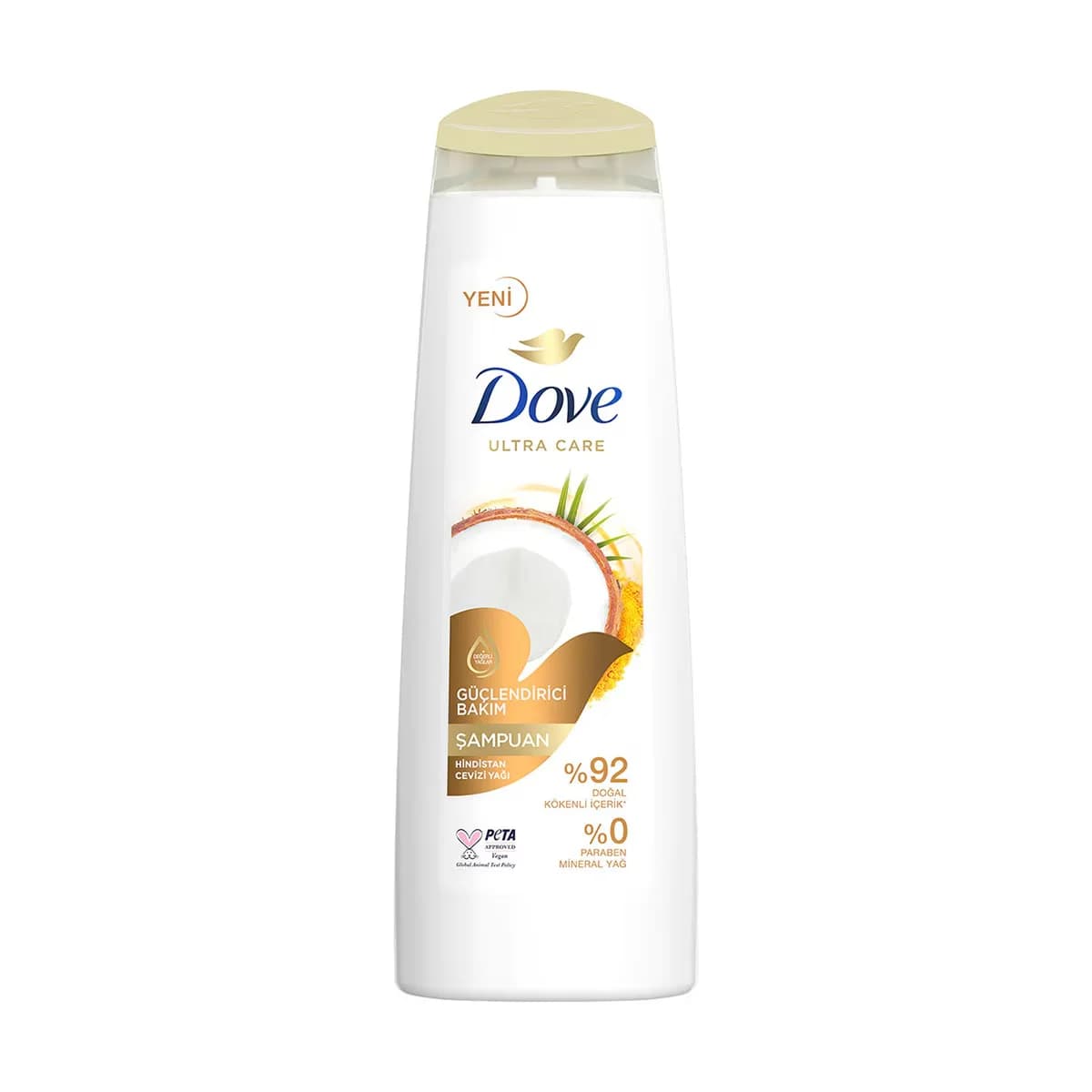 Шампунь для волос Dove Ультра Уход Укрепляющий с кокосовым маслом 400 мл