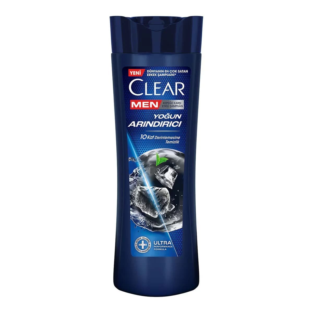 Шампунь Clear Men Интенсивное Очищение с Угольным Экстрактом Против Перхоти 350 мл