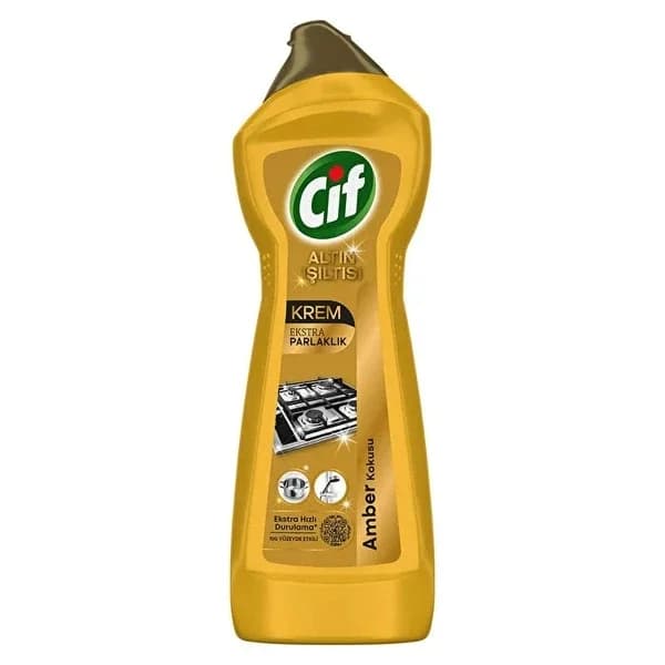 Крем для чистки поверхностей Cif Золотое сияние с ароматом янтаря 750 мл