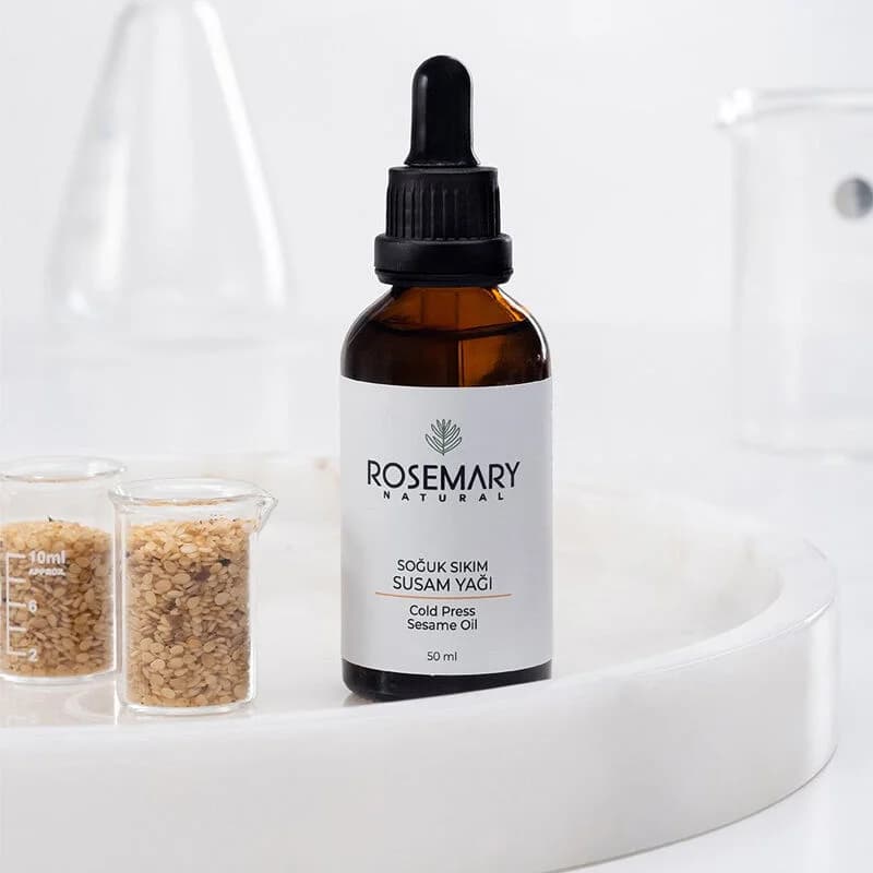Масло кунжутное натуральное с розмарином 50 мл от Rosemary
