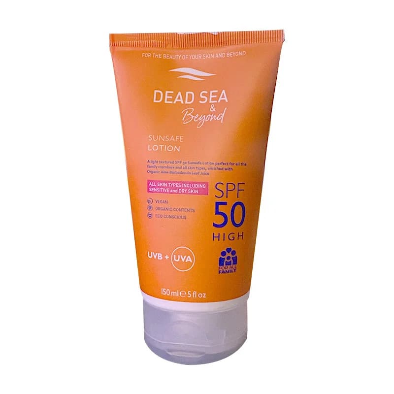 Лосьон для загара SPF 50+ 150 мл от Dead Sea Beyond