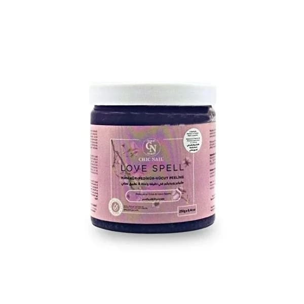 Шикарный маникюр, педикюр и пилинг для тела Love Spell 250 г