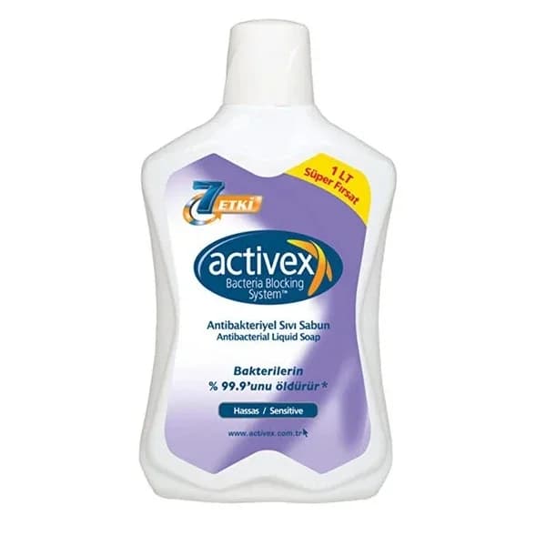Жидкое мыло Activex для чувствительной кожи 1 литр