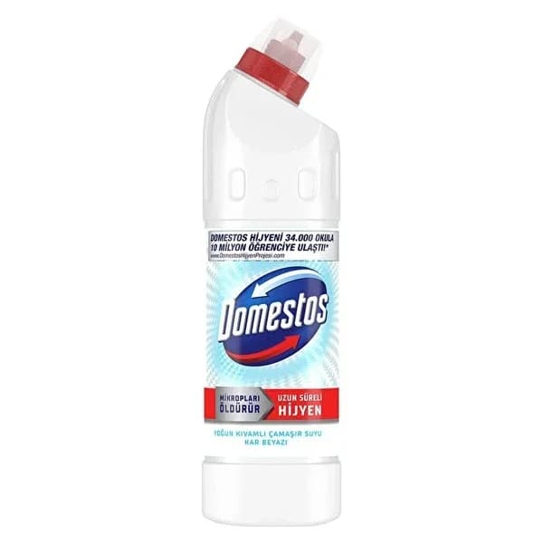Доместос Густой Отбеливатель Снежно Белый 750 мл