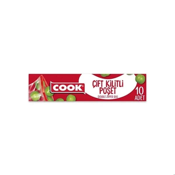 Пакеты с двойной застежкой 10 шт от Cook