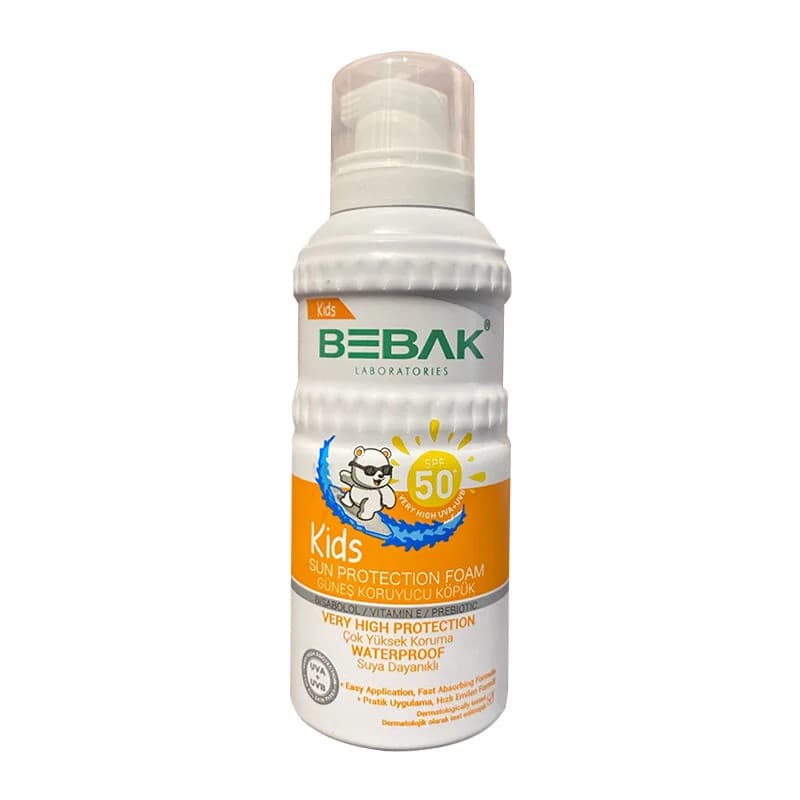 Солнцезащитная пена Bebak Baby SPF 50+ 150 мл