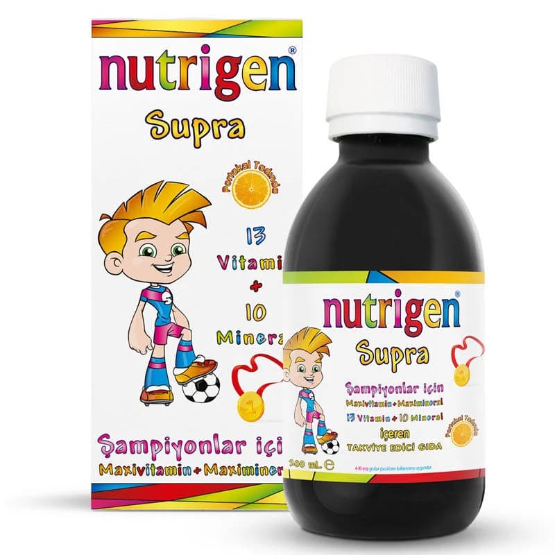 Сироп Nutrigen Supra с апельсиновым вкусом 200 мл
