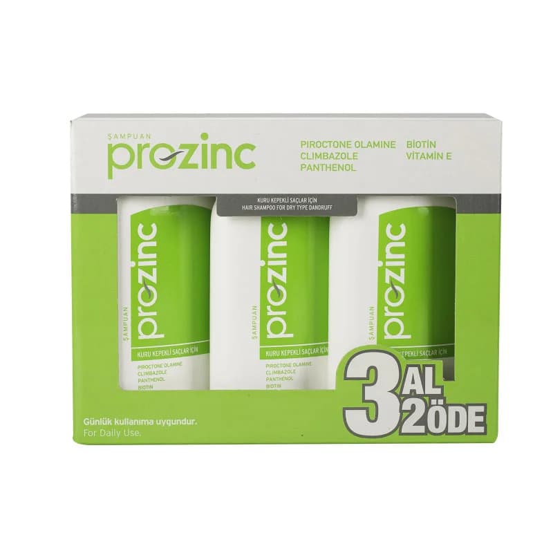 Шампунь против сухой перхоти Prozinc 300 мл