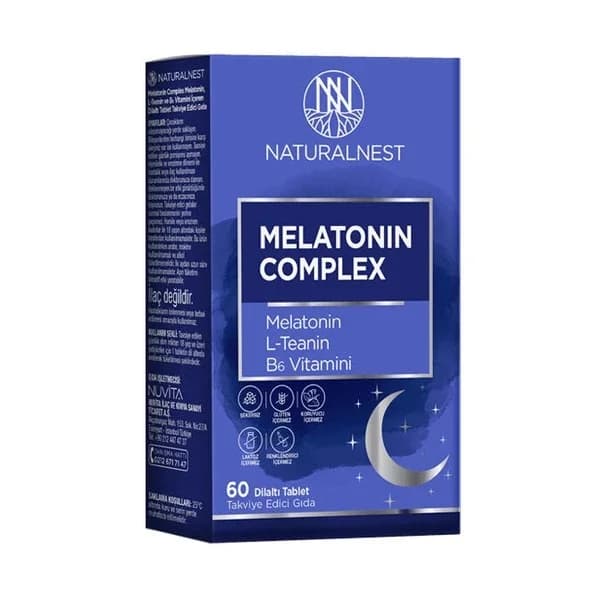 Комплекс мелатонина Naturalnest 60 таблеток