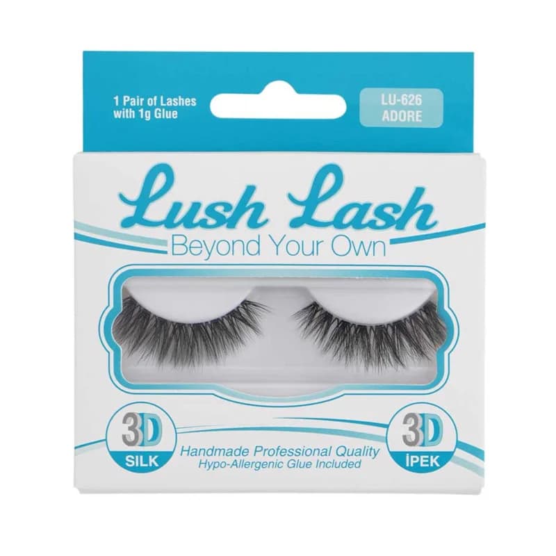 Накладные ресницы Lush Lash 3D из шелка Adore