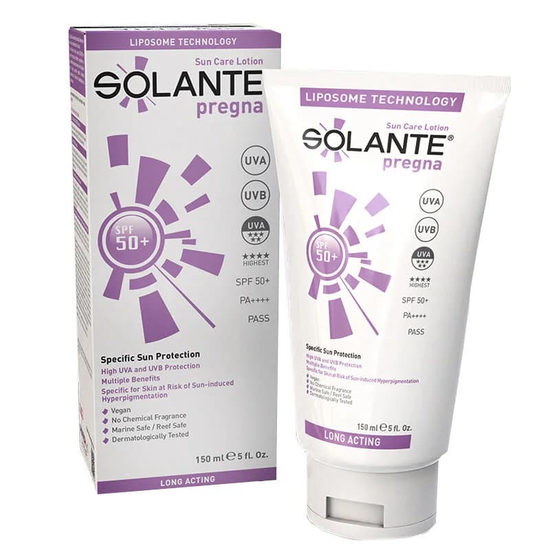 Лосьон Solante Pregna SPF 50+ 150 мл