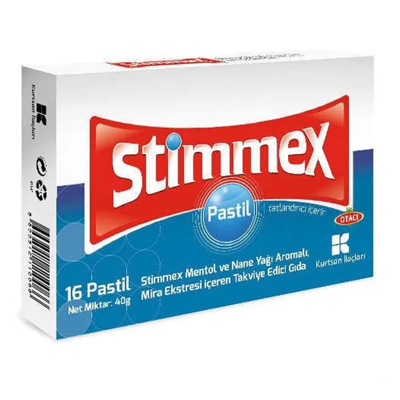 Леденцы Otacı Herb Stimmex 16 шт