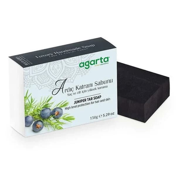 Мыло с можжевельниковым дегтем Agarta 150 г