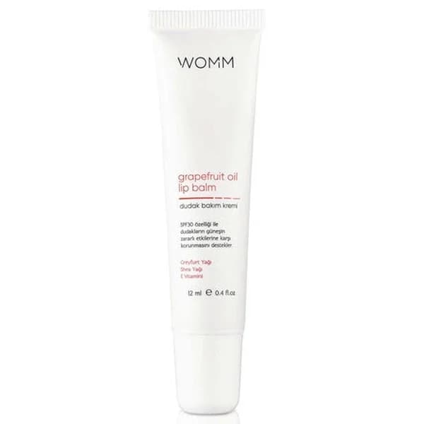 Womm SPF 30 Крем для ухода за губами – увлажняющая защита, 12 мл