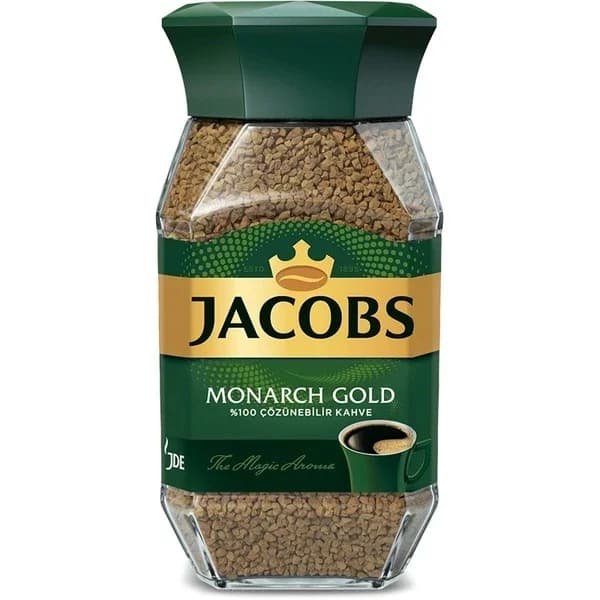 Янтарный растворимый кофе Jacobs Monarch 100 г