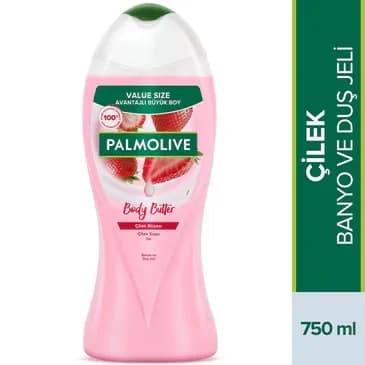 Гель для душа Palmolive с маслом ши и клубникой 750 мл