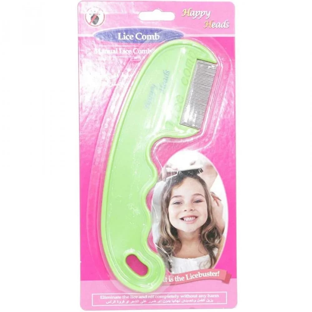 Большая расческа для вшей Happy Green