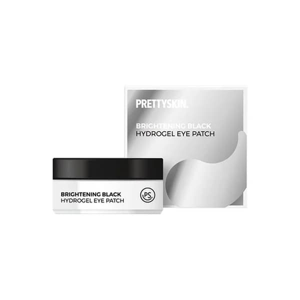 Патчи для глаз Prettyskin с эффектом осветления черные гидрогелевые 60 шт