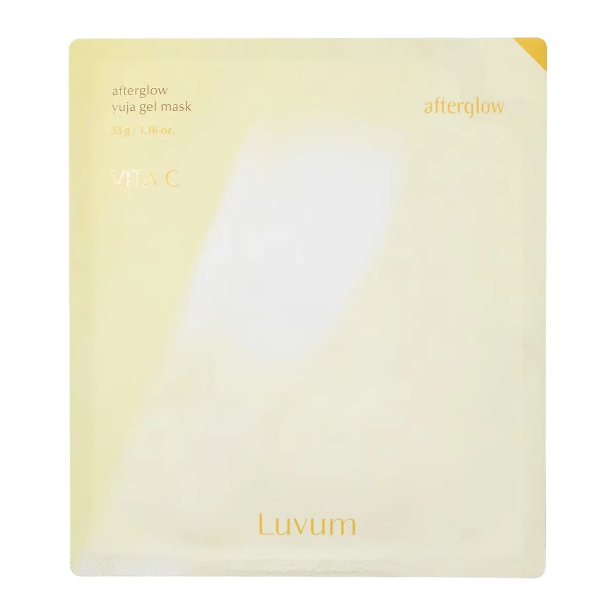 Гелевая маска для лица Luvum Afterglow Yuja 33 г