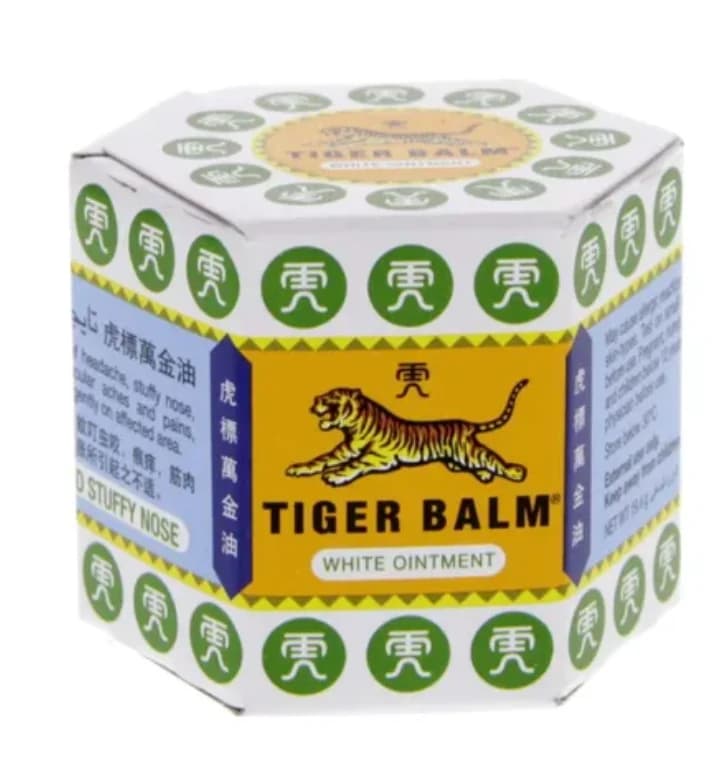 Бальзам Тигра Белый Обезболивающий Мазь от Tiger Balm