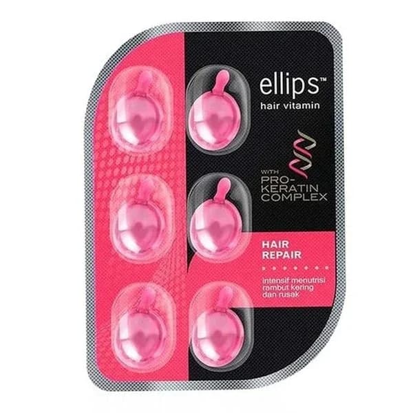 Витамины для волос Ellips Pro-keratin Complex 6 капсул