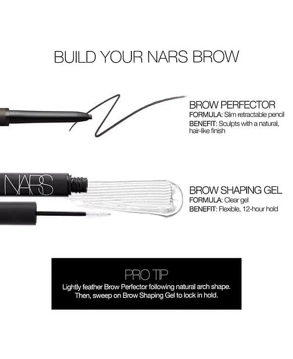 NARS ماسكارا جل تشكيل الحواجب من نارس شفاف - 2