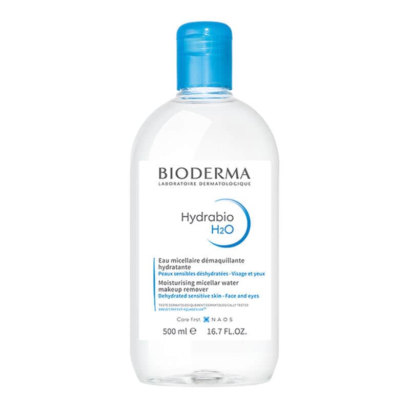 Bioderma بيوديرما هايدرابيو اتش 2 او مزيل للمكياج والوجه 500 مل - 1
