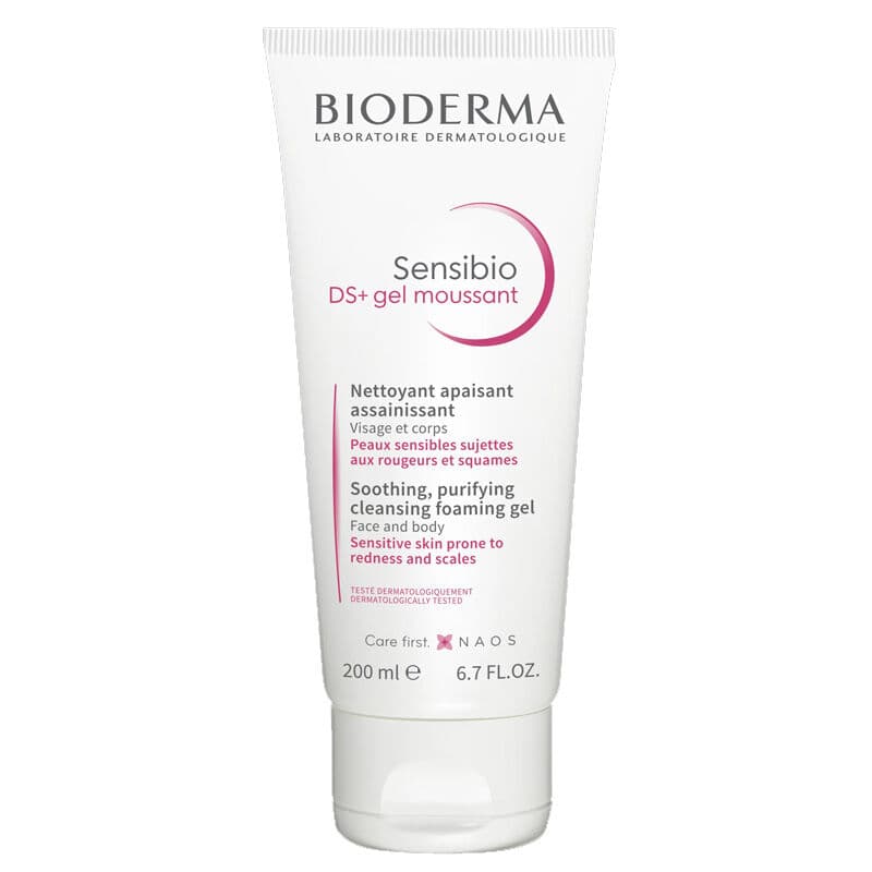 Bioderma جل بيوديرما سينسيبيو دي إس+ الرغوي لتنظيف البشرة 200 مل