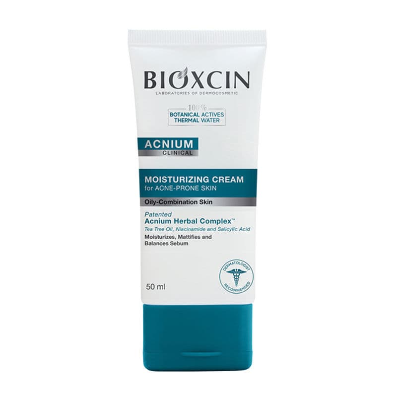Bioxcin كريم بيوكسين أكميوم سيبوم المرطب والموازن للبشرة 50 مل