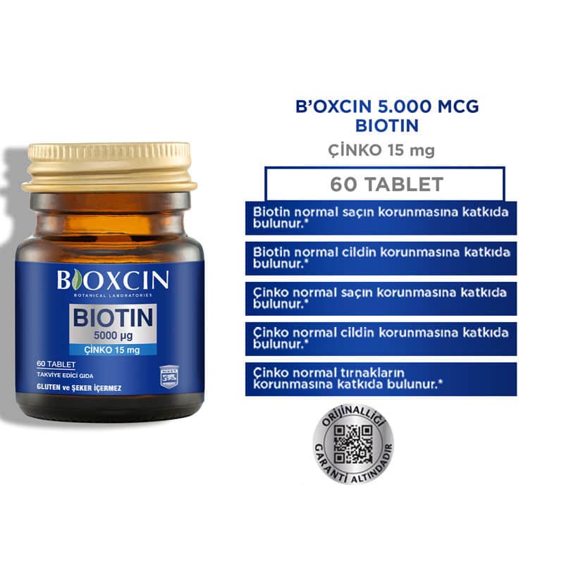 Bioxcin مجموعة بيوكسين بيوتين: شامبو بيوتين 300 مل + بيوتين 5000 مجم 60 قرصًا - 4