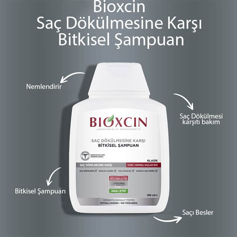 Bioxcin شامبو بيوكسين جينيسيس كلاسيك للشعر العادي إلى الجاف 300 مل - 4