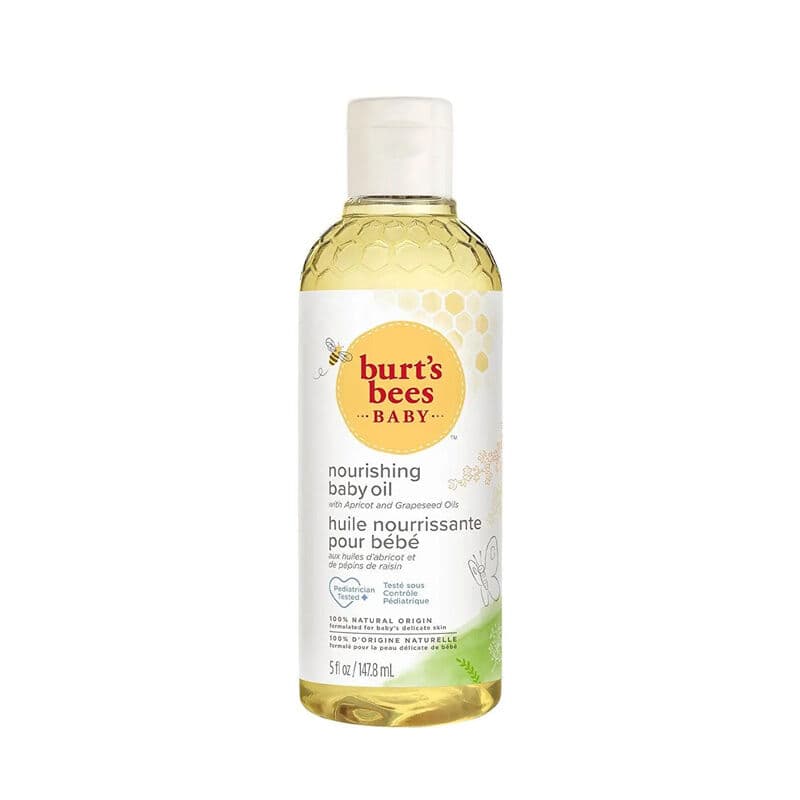 زيت الأطفال المغذي 147.8 مل من بورتس بيز Burt's Bees