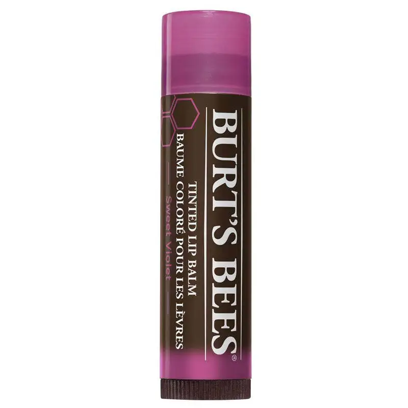 بلسم الشفاه الملون 4.25 غرام البنفسجي الحلو من بورتس بيز Burt's Bees - 1