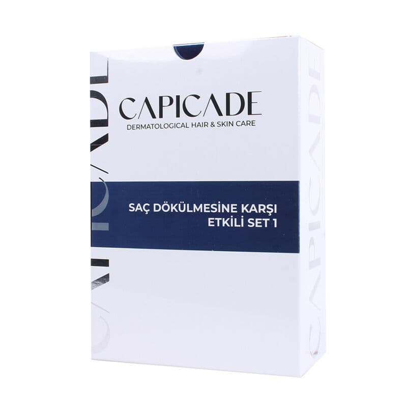 مجموعة كابيكيد الفعالة لمكافحة تساقط الشعر Capicade