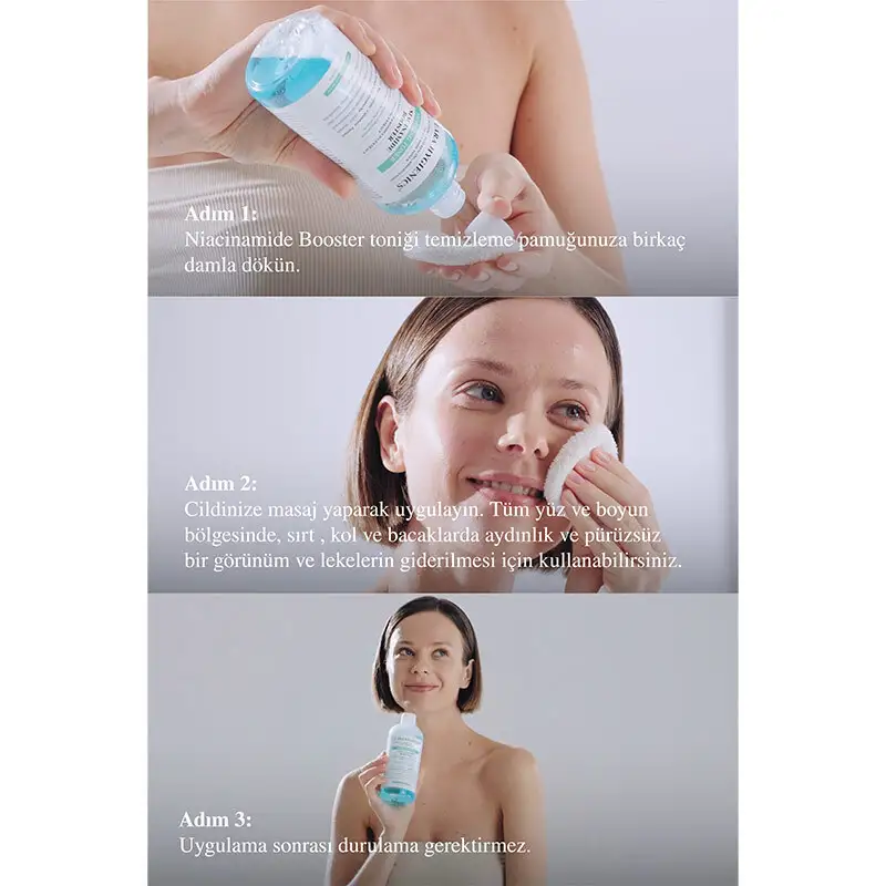 تونر الوجه والجسم المقوي بفيتامين Niacinamide 400 مل من كلارا هايجينكس Clara Hygienics - 4