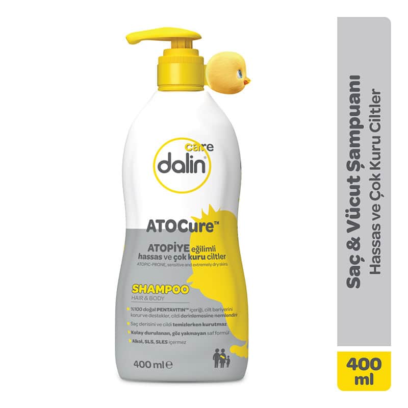 شامبو دالين للعناية بالشعر والجسم 400 مل Dalin - 3