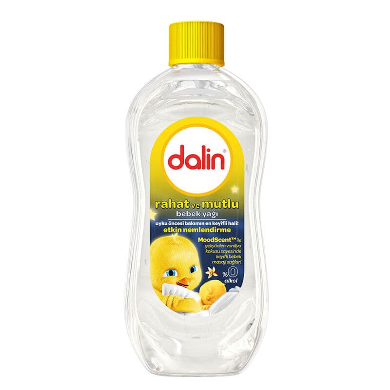 زيت الأطفال المريح والسعيد 200 مل من دالين Dalin
