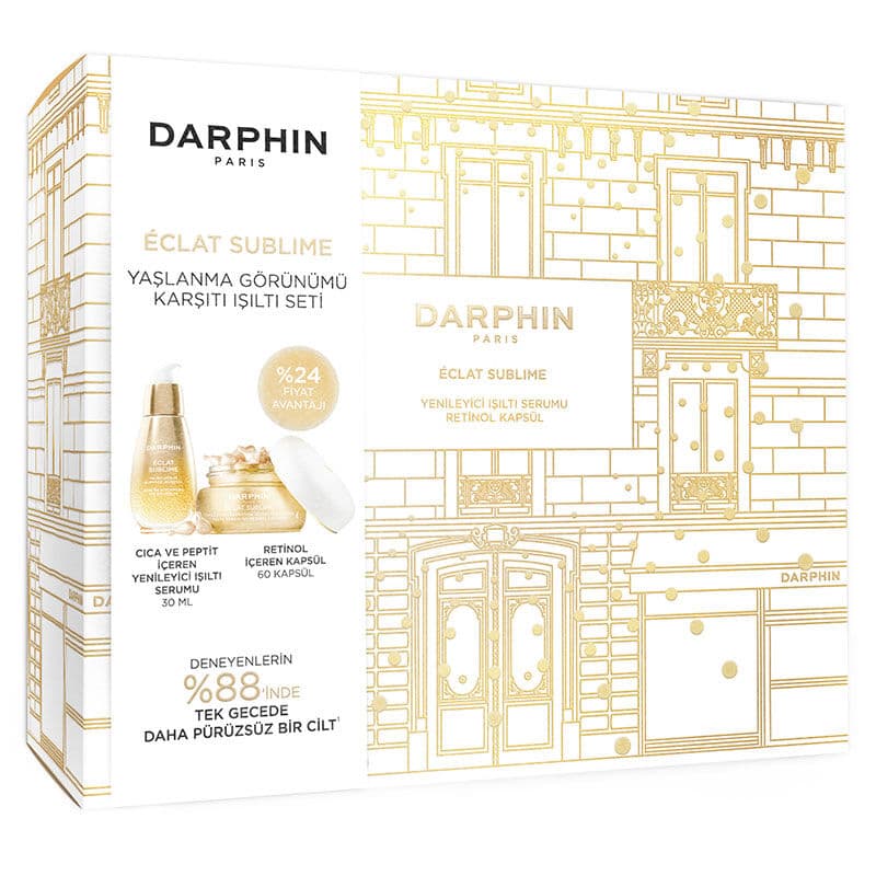 مجموعة دارفين إكلا سوبليم ريتينول لمكافحة الشيخوخة Darphin