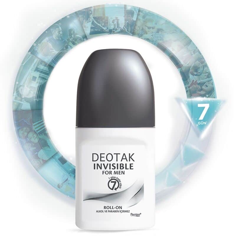Deotak مزيل عرق ديوتاك غير مرئي رول أون للرجال 35 مل - 2