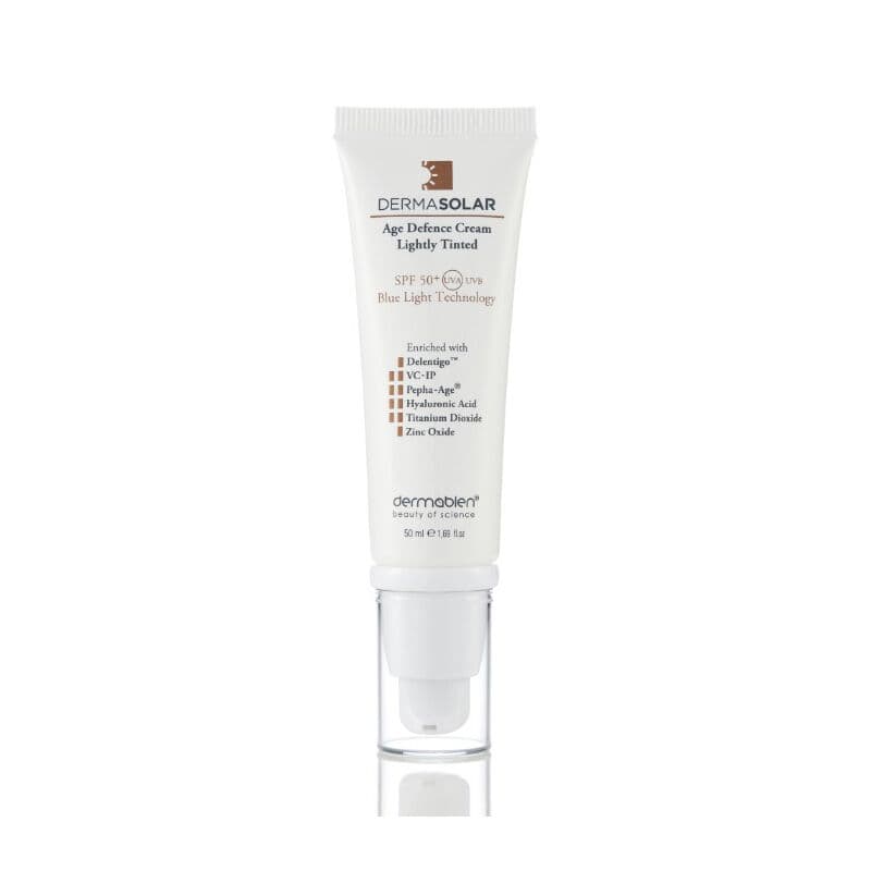 كريم واقي شمس ملون SPF 50 + مضاد للبقع ومضاد للتجاعيد 50 مل من ديرموسال Dermasolar