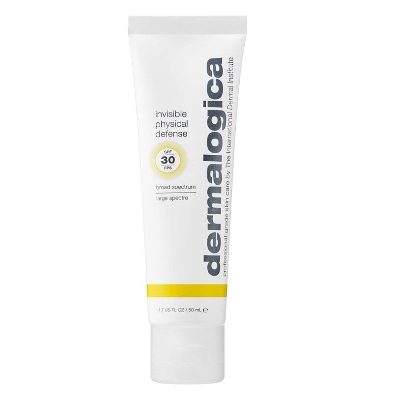 Dermalogica كريم الحماية من الشمس ديرمالوجيكا إنفيزيبل فيزيكال ديفينس بعامل حماية 30، 50 مل