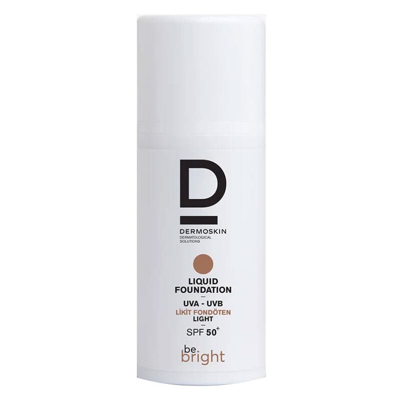 فoundation سائل ديرموسكن بي برايت SPF50+ 33 مل فاتح Dermoskin