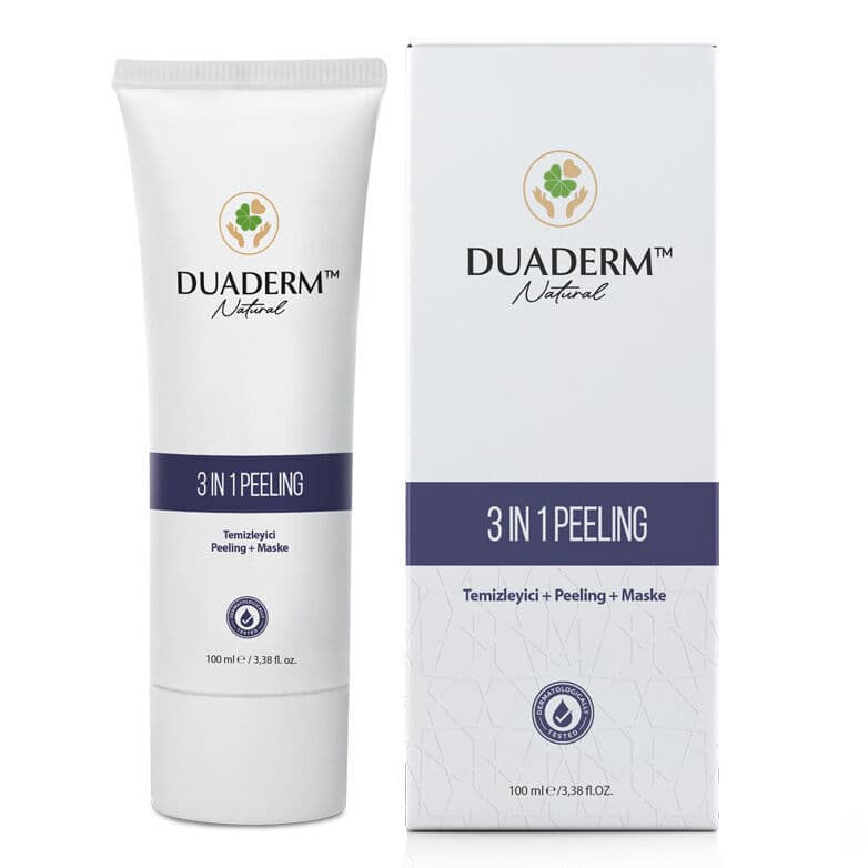 Duaderm قناع دودرم 3 في 1 لتنظيف وتقشير البشرة 100 مل