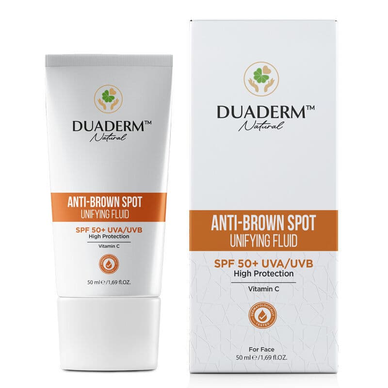 Duaderm كريم دواديرم المضاد للبقع البنية بعامل حماية 50 من الشمس للوجه 50 مل