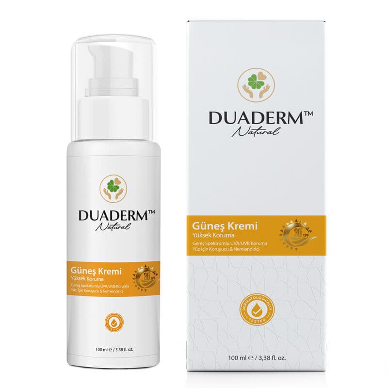 كريم واقي شمس للوجه SPF 30 100 مل من دوادرم Duaderm