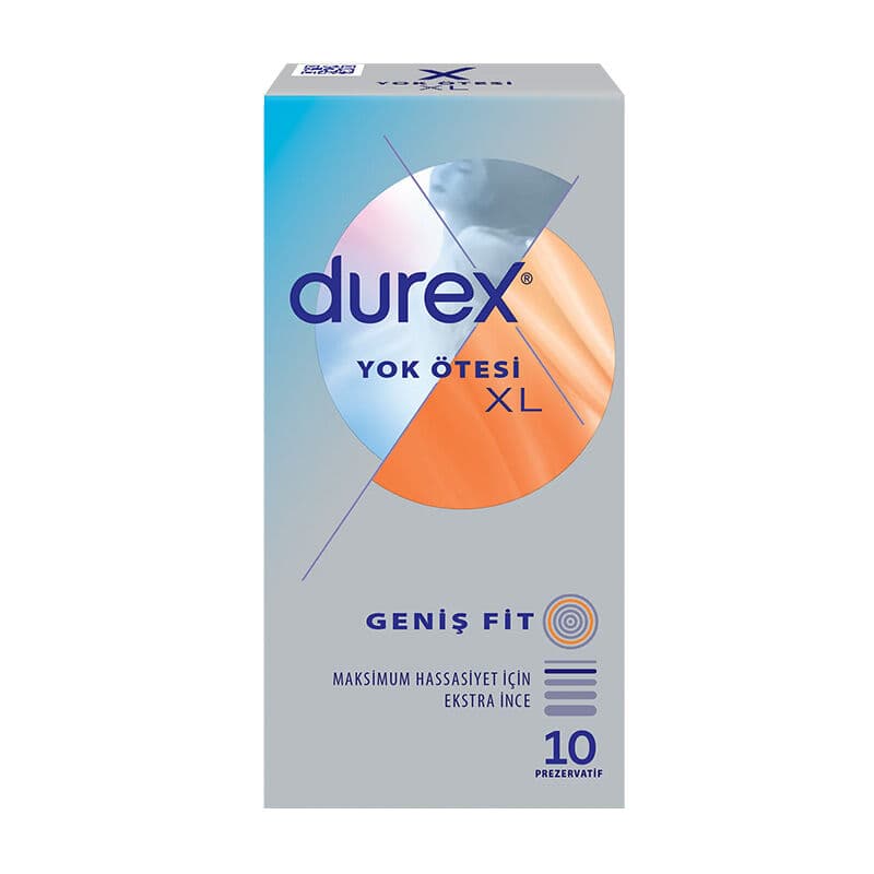 Durex واقي ذكري ديوركس بيوند إكس إل، 10 قطع
