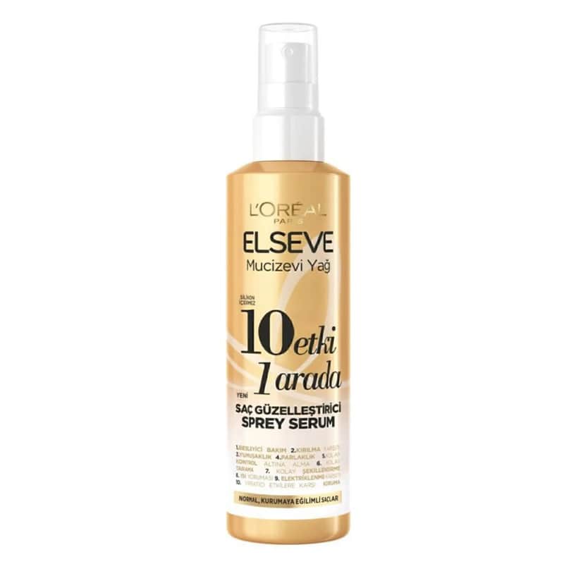 L'Oreal Paris سيروم رذاذ تجميل الشعر إلسيف ميراكيولوس أويل من لوريال باريس، 150 مل - 1